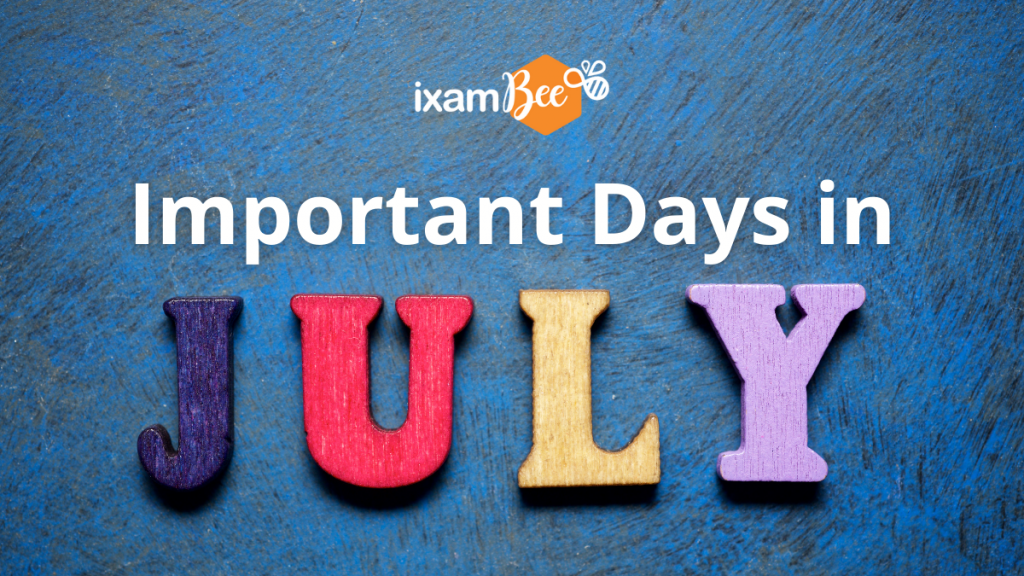 Important Days in July.