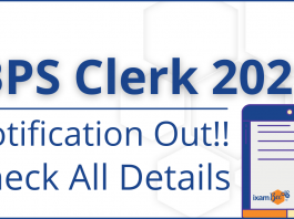 IBPS Clerk Notification 2021 [Out]!! 5830 Vacancies.