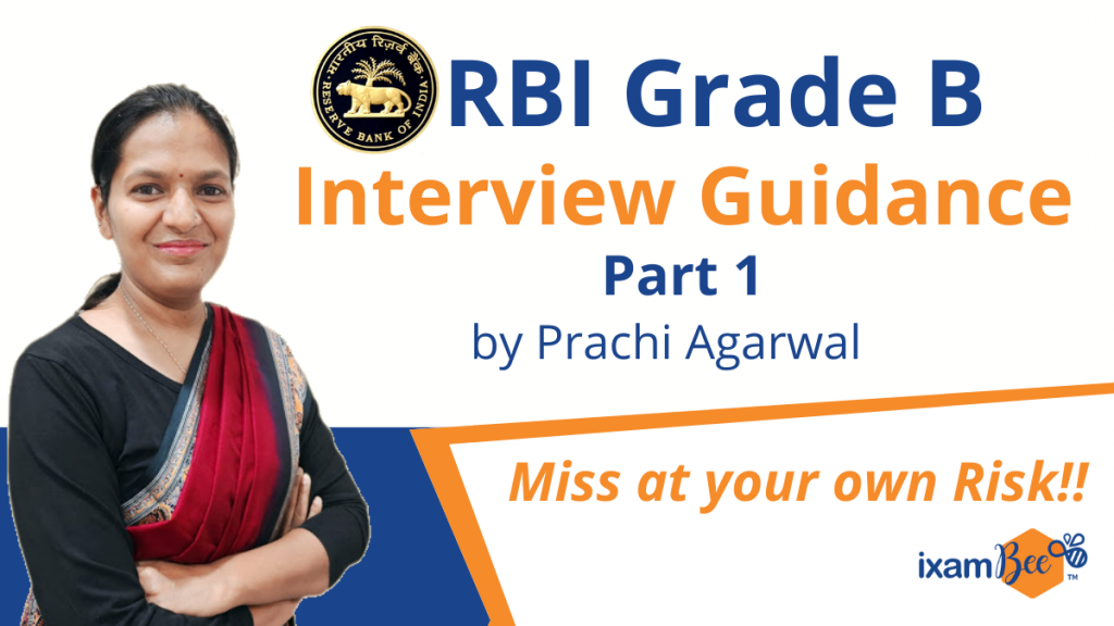Ace RBI Grade B Interview with Prachi Agarwal - Part 1.