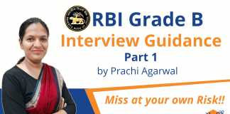 Ace RBI Grade B Interview with Prachi Agarwal - Part 1.