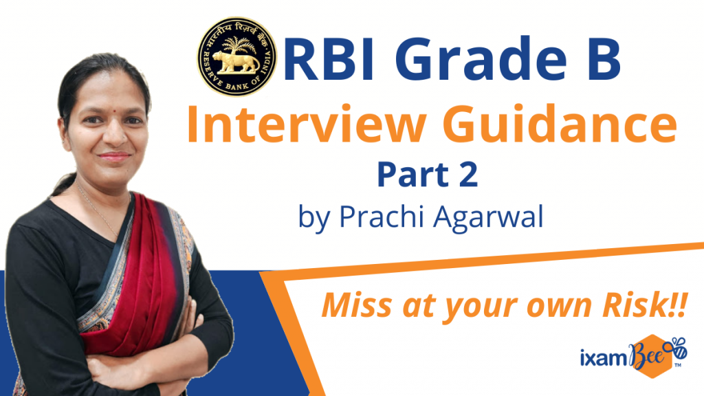 Ace RBI Grade B Interview with Prachi Agarwal – Part 2.