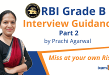 Ace RBI Grade B Interview with Prachi Agarwal – Part 2.