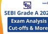 SEBI Grade A Exam Analysis 2020.