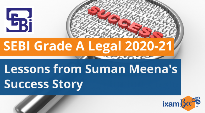 SEBI Grade A Legal : Suman Meena’s Success Story