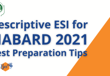 NABARD Grade A 2021 Descriptive ESI