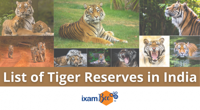 List of Tiger Reserves in India