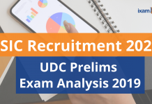 ESIC Recruitment 2021: UDC Prelims Exam Analysis 2019