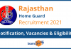 Rajasthan Home Guard Recruitment 2021: Notification, Vacancies & Eligibility