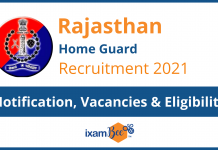 Rajasthan Home Guard Recruitment 2021: Notification, Vacancies & Eligibility