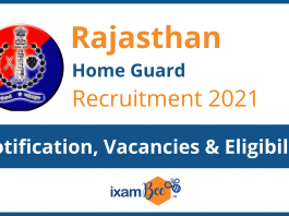Rajasthan Home Guard Recruitment 2021: Notification, Vacancies & Eligibility