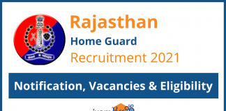 Rajasthan Home Guard Recruitment 2021: Notification, Vacancies & Eligibility