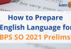 IBPS SO Prelims 2021