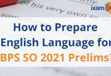 IBPS SO Prelims 2021