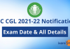 SSC CGL 2021-22 Notification