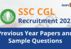 SSC CGL Recruitment 2021: Previous Year Papers