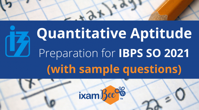 IBPS SO Prelims 2021