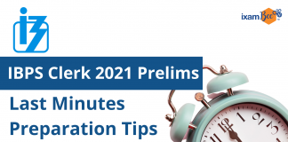 IBPS Clerk 2021 Prelims