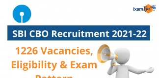 SBI CBO Recruitment 2021-22