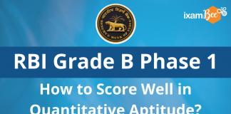 RBI Grade B Quantitative Aptitude