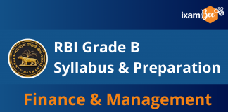 RBI Grade B Finance and Management