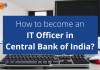 Central Bank of India IT Officer
