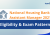 NHB Assistant Manager Recruitment