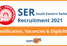 SER Recruitment 2021