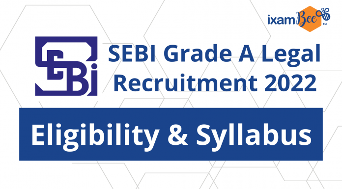 SEBI Grade A Legal Recruitment 2022