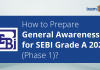 General Awareness Preparation: SEBI Grade A 2022 (Phase1)