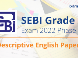 SEBI Grade A 2022 Descriptive English