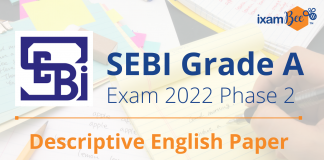 SEBI Grade A 2022 Descriptive English