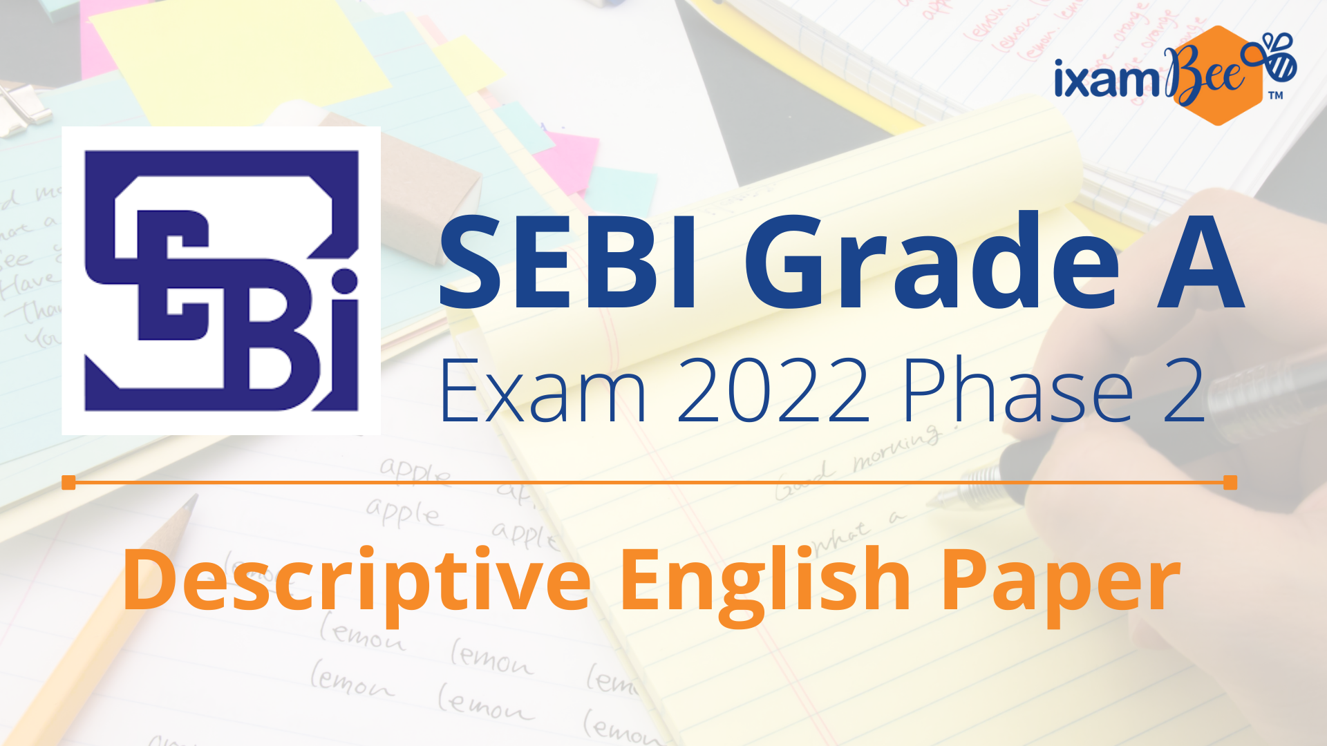 SEBI Grade A 2022 Descriptive English