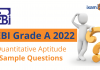 SEBI Grade A: Quantitative Aptitude Sample Questions