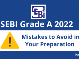 SEBI Grade A 2022: 7 Mistakes to Avoid in Your Exam Preparation