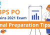 IBPS PO Mains 2021 Exam