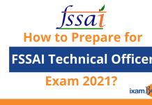 FSSAI Exam Preparation 2021