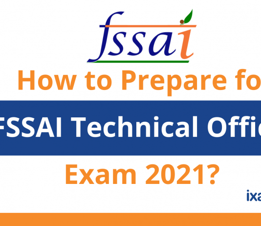 FSSAI Exam Preparation 2021