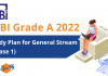 SEBI Grade A 2022: General Stream Study Plan