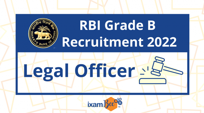RBI Legal Officer Recruitment 2021-22