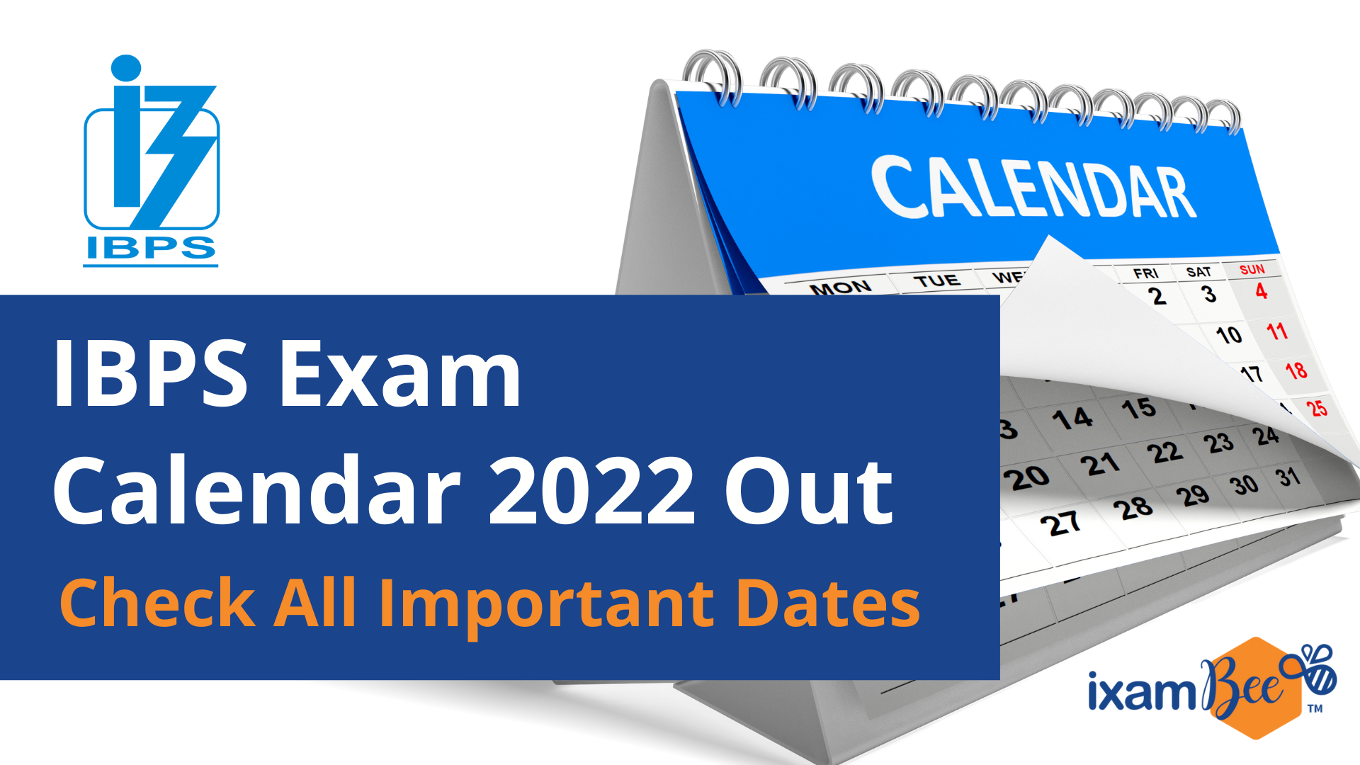 IBPS Exam Calendar 2022