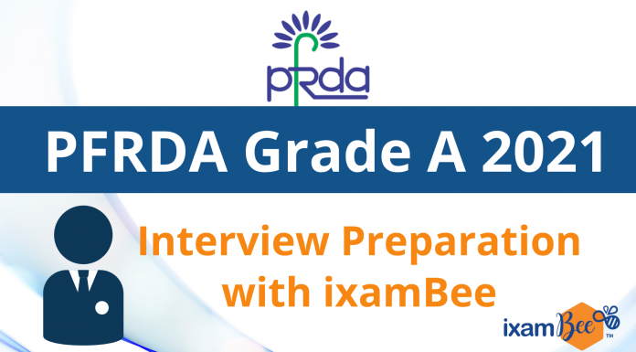 PFRDA Grade A Officer Interview 2021 Preparation