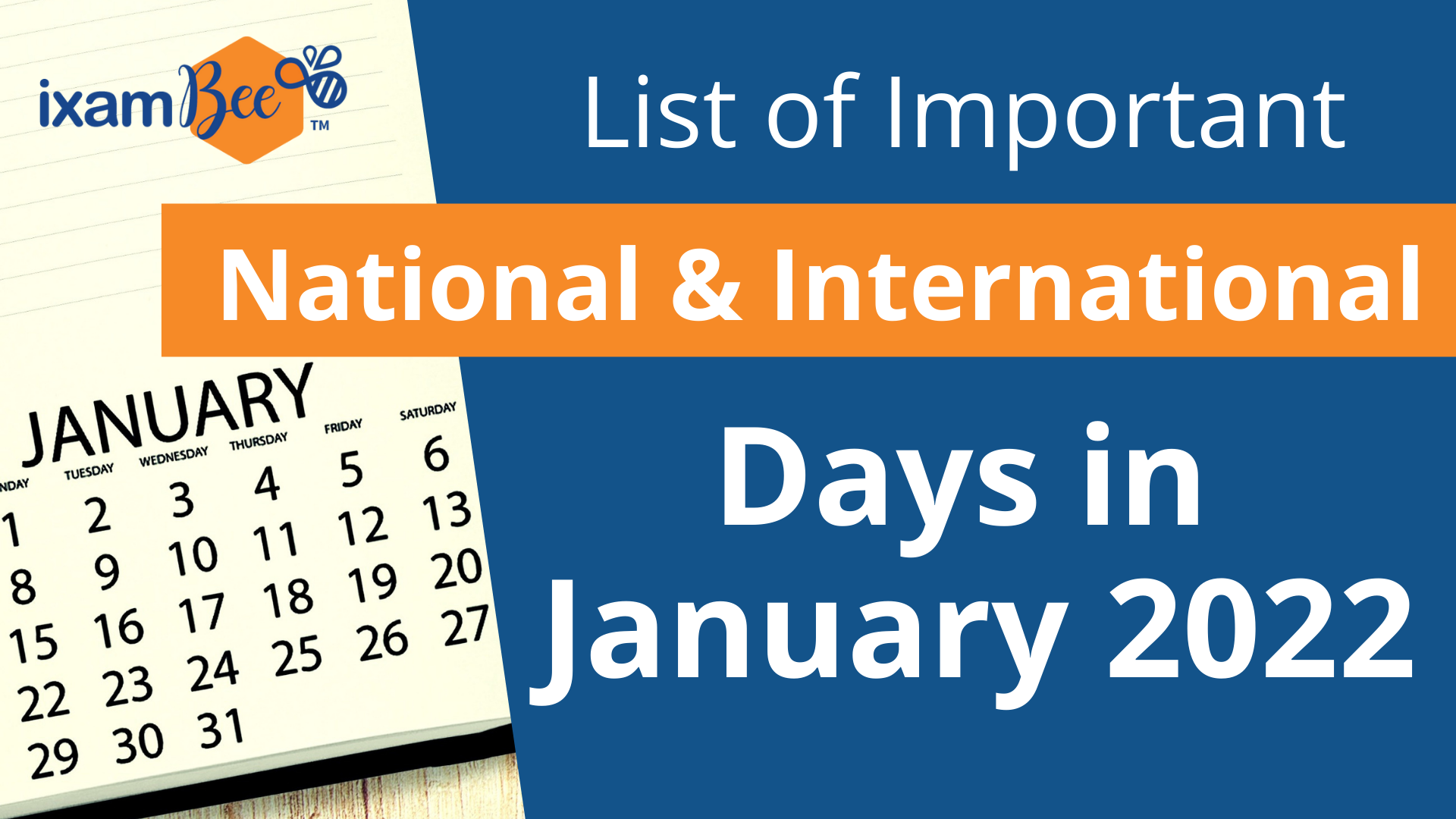 Important Days of January 2022: List of National & International Days in January