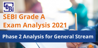 SEBI Grade A Phase 2 Exam Analysis 2021: General Stream