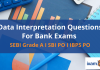 Data Interpretation Questions For Bank Exams