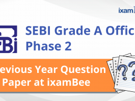 SEBI Grade A Officer Phase 2 Previous Year Paper