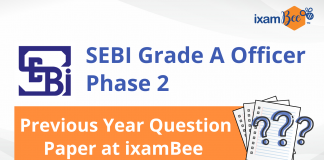 SEBI Grade A Officer Phase 2 Previous Year Paper