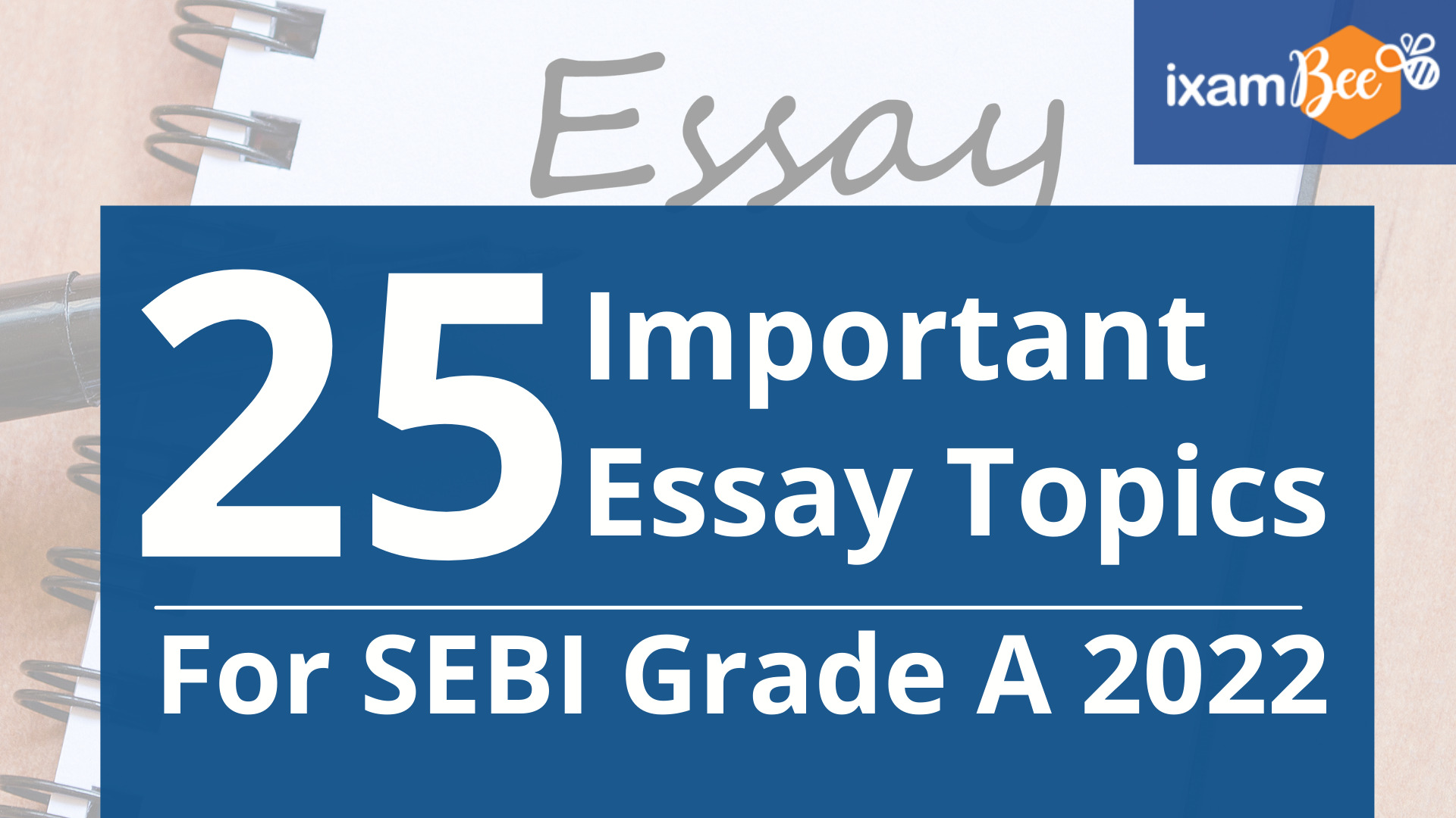 SEBI Grade A 2022: 25 Important Essay Topics For SEBI Grade A