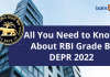 All You Need to Know About RBI Grade B: DEPR 2022