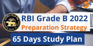 RBI Grade B 2022 Preparation Strategy: 65- Day Study Plan
