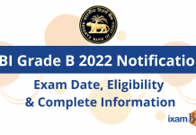 RBI Grade B 2022 Notification